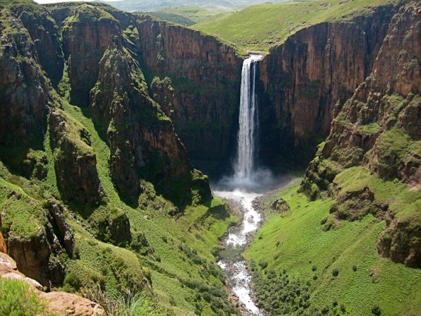 Maletsunyane Falls, Lesotho, South Africa Waterfall