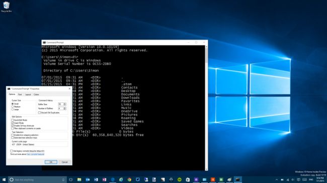 command prompt windows 10 new revamped