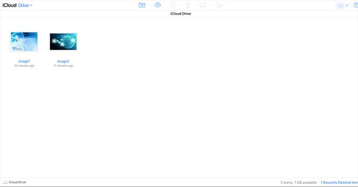 iCloud Admin Page