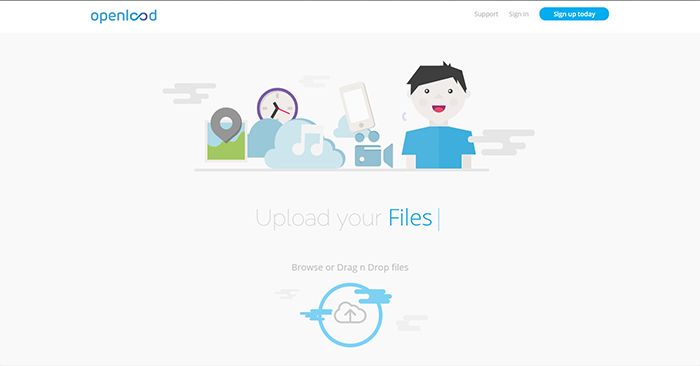 openload Home Page